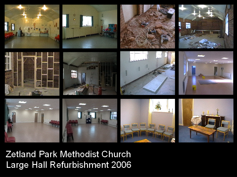 Montage of Large Hall Images